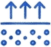 Vapour-permeable – water can escape
